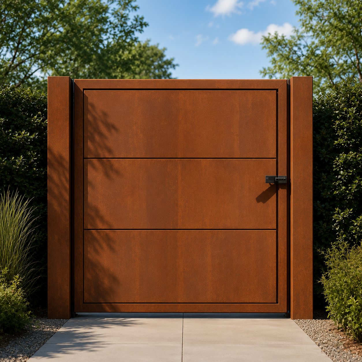 Custom-Made Corten Steel Gates – Durable and Tailored to Your Needs