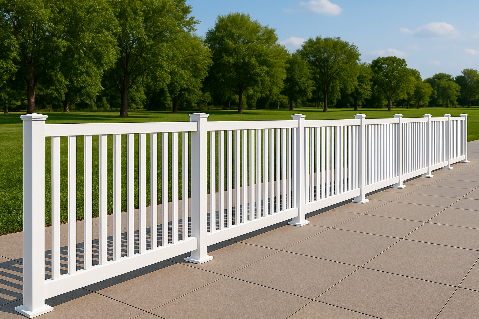 Modular Steel Event Fence Panels – Custom Powder Coated, Heavy-Duty, Portable, Traditional Fence | 120ft Set