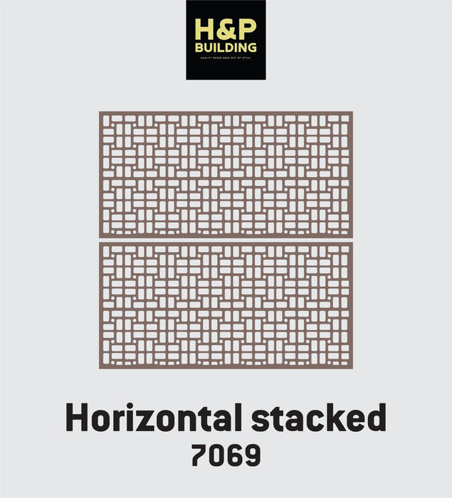 H&P Custom Made 30”x50” Metal Corten Steel Decorative Screen Panel.