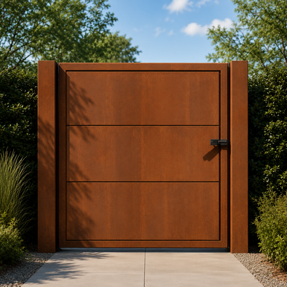 Custom-Made Corten Steel Gates – Durable and Tailored to Your Needs