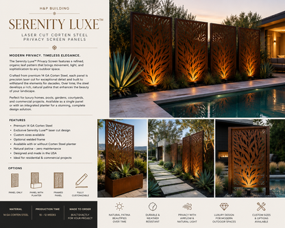 Corten Steel Fence: Fire-Resistant, Durable, and Maintenance-Free Elegance