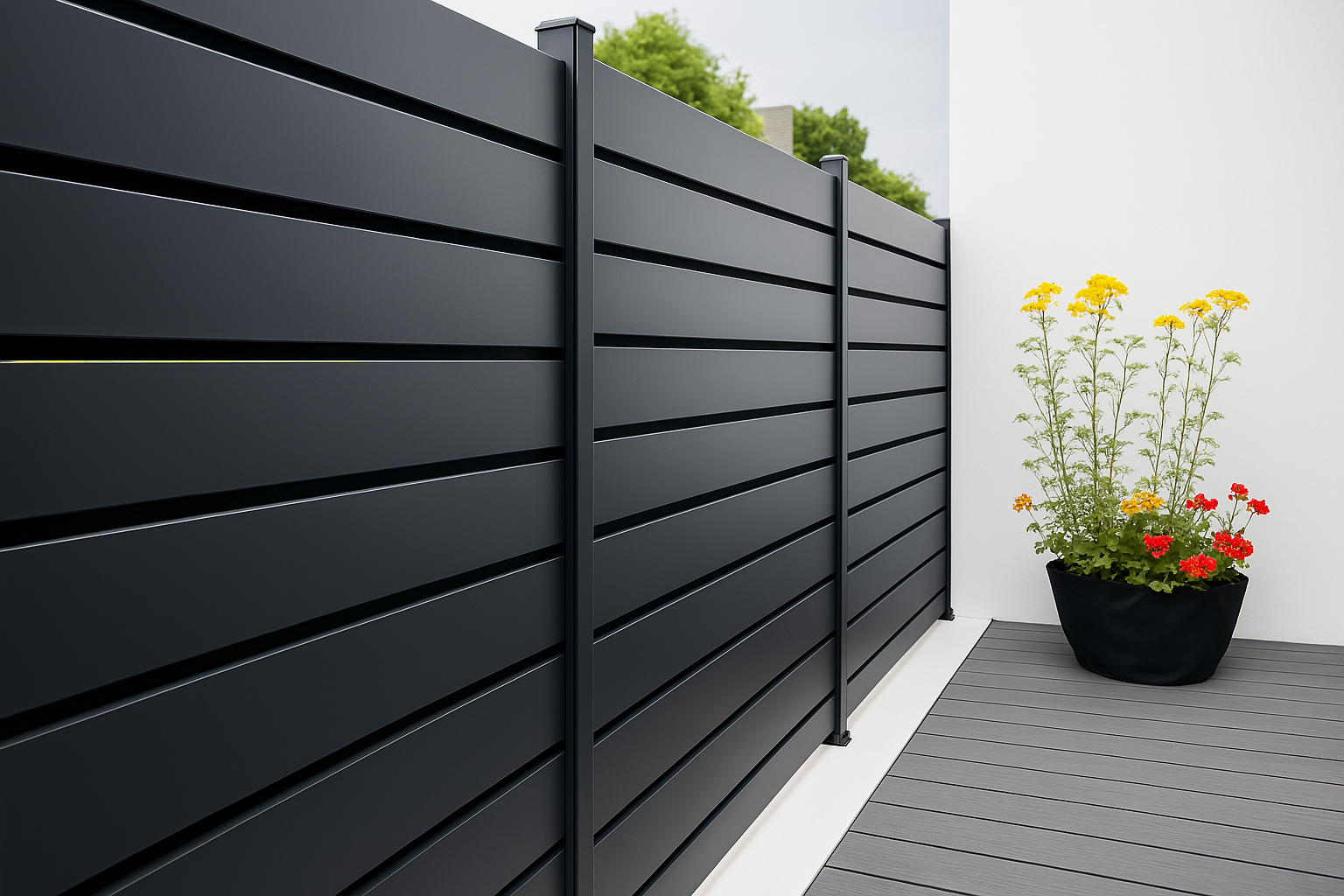 Custom Metal Privacy Screens for Outdoor Spaces – Modern Decorative Panels Made in the USA