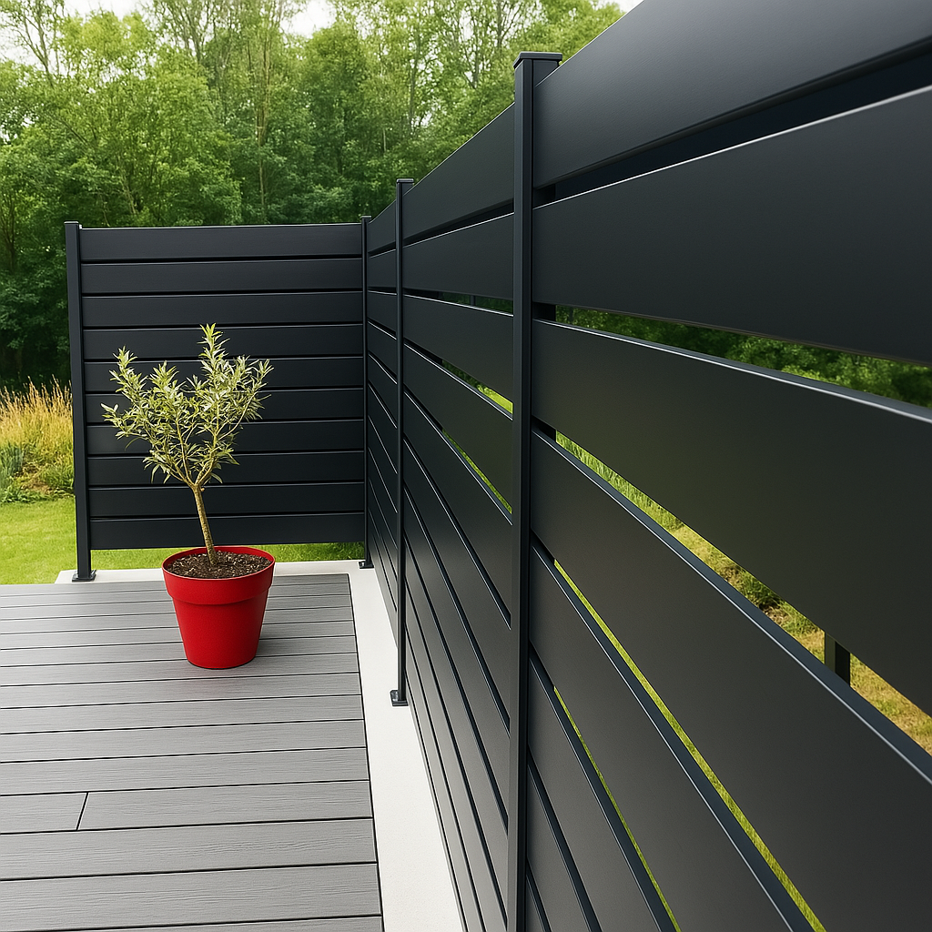 Custom Metal Privacy Screens for Outdoor Spaces – Modern Decorative Panels Made in the USA
