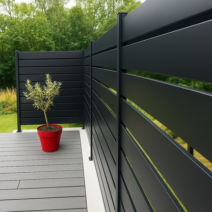 Custom Metal Privacy Screens for Outdoor Spaces – Modern Decorative Panels Made in the USA