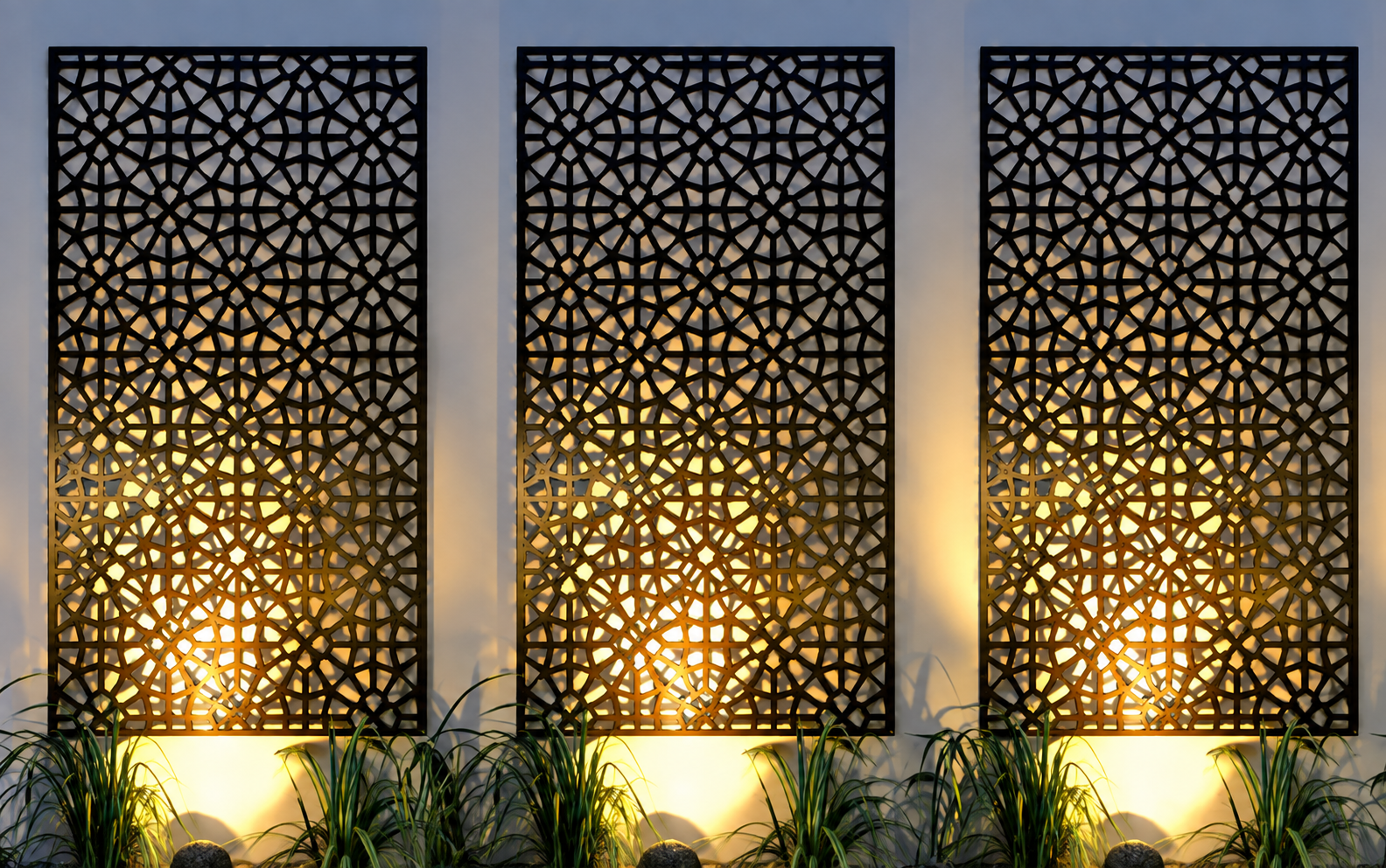 Custom Architectural Metal Panels | Laser Cut Decorative Screens | Modern Exterior & Landscape Design