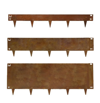 Custom-Made Corten Steel Flexible Lawn Edging – Durable, Stylish, and Perfectly Tailored