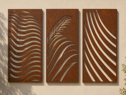 Architectural Corten Steel Wall Panels | Custom Feature Wall | Made in USA