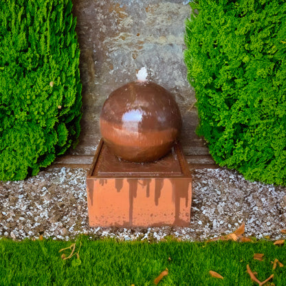 Corten Cascade Water Feature - Rustic Elegance for Modern Outdoor