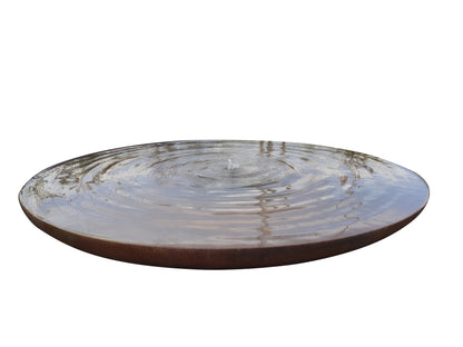 Premium Corten Steel Reflecting Water Bowl – Durable, Stylish, and Perfect for Outdoor Spaces