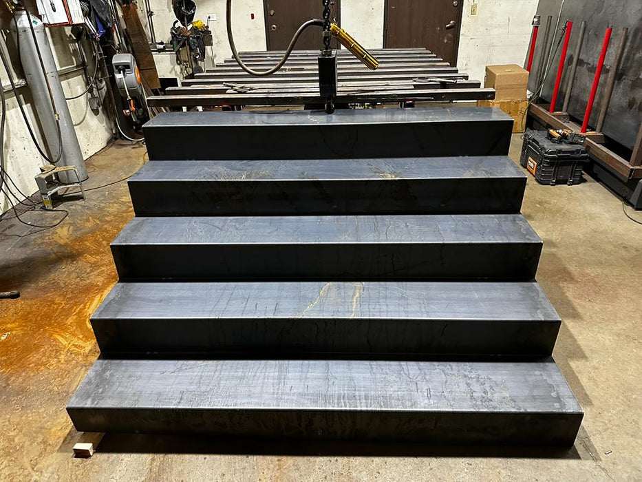 Custom sizes - Modern Rustic Corten Steel Garden Steps Outdoor Metal - The stairs made of Corten are ideal for refurbishment solutions in buildings of particular architectural interest.